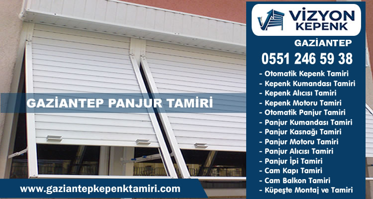Panjur İmalat Montaj ve Tamir Hizmeti